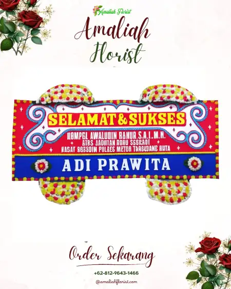 Papan Bunga Ucapan Selamat Muara Sabak Timur