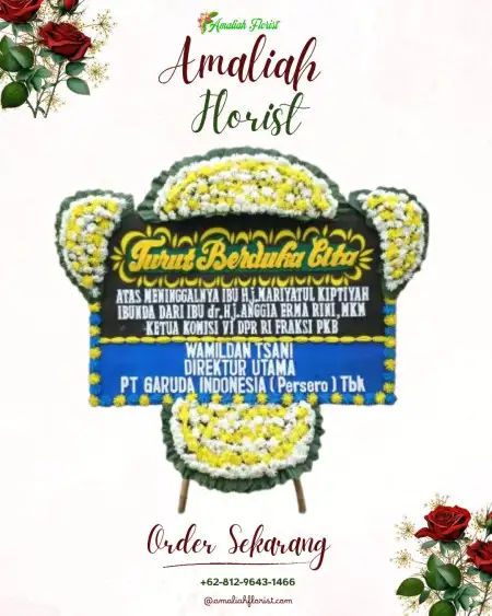 Papan Bunga Duka Muara Sabak Timur